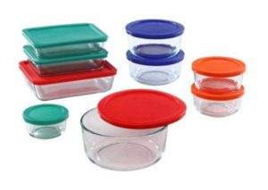 Best Glass Food Storage Containers - Pyrex Simply Store Glass Rectangular and Round Food Container Set