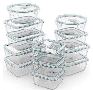 Best Glass Storage Containers - Razab 24 Piece Glass Food Storage Containers