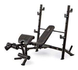 Marcy Olympic Mid-Size Workout Weight Bench MD-867W - Best Heavy-Duty Olympic Weight Bench